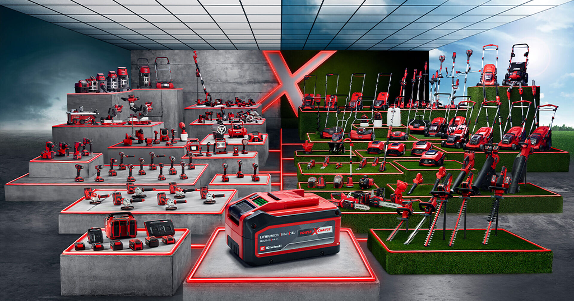 Batería 4Ah 18V Power X-Change Einhell