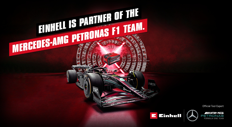 Partnership between Einhell and Mercedes