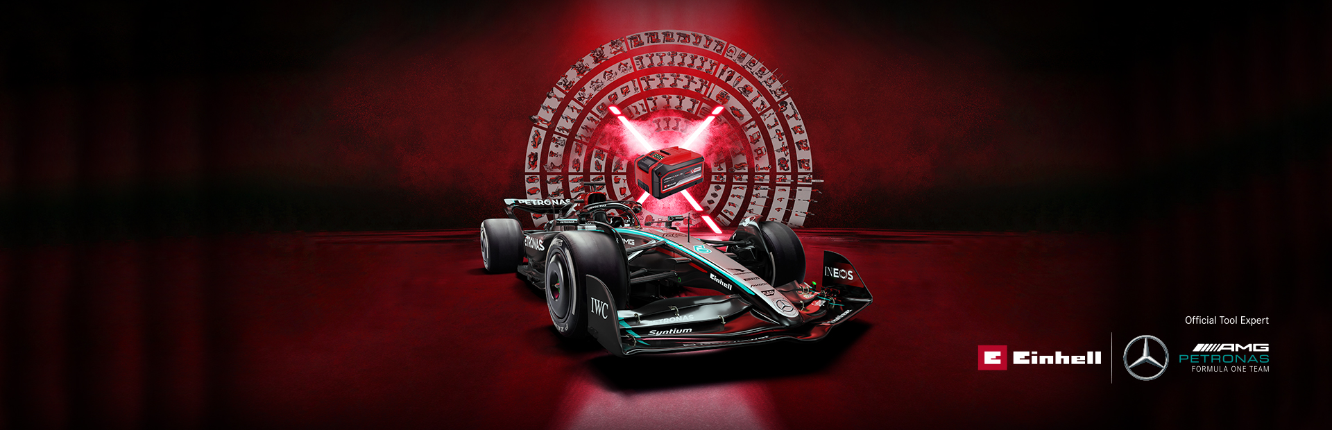 Partnership between Einhell and Mercedes