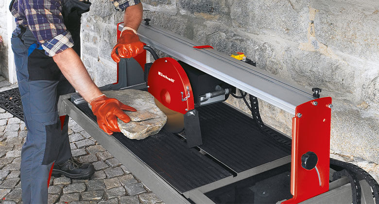 Stone tile online cutting machine