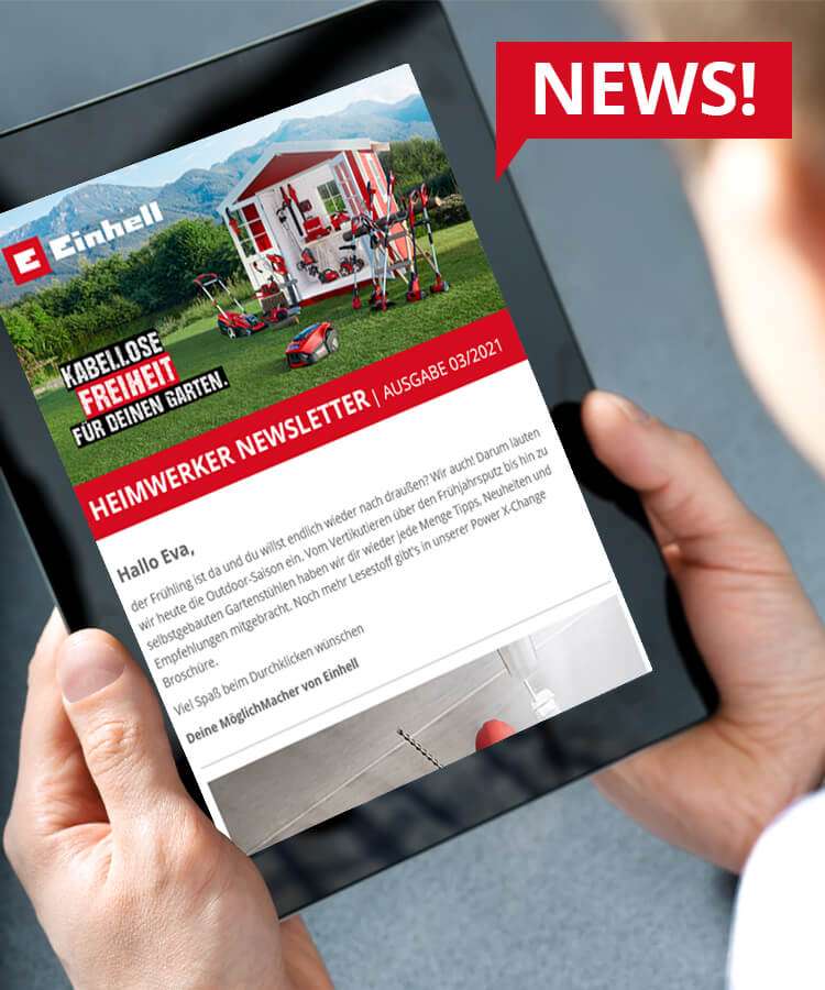 Image of Einhell Direct website