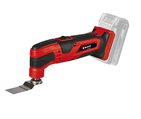 Here you can see the Einhell Multitool TC-MG 18 LI